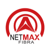 Netmax Fibra logo vertical